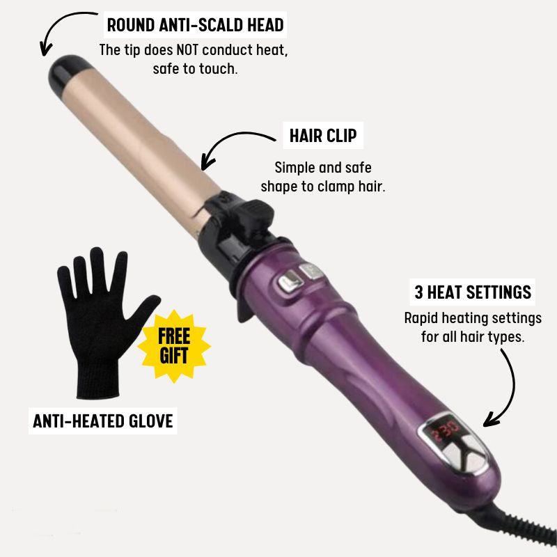 Ilikeshopping Automatic Hair Curling Wand