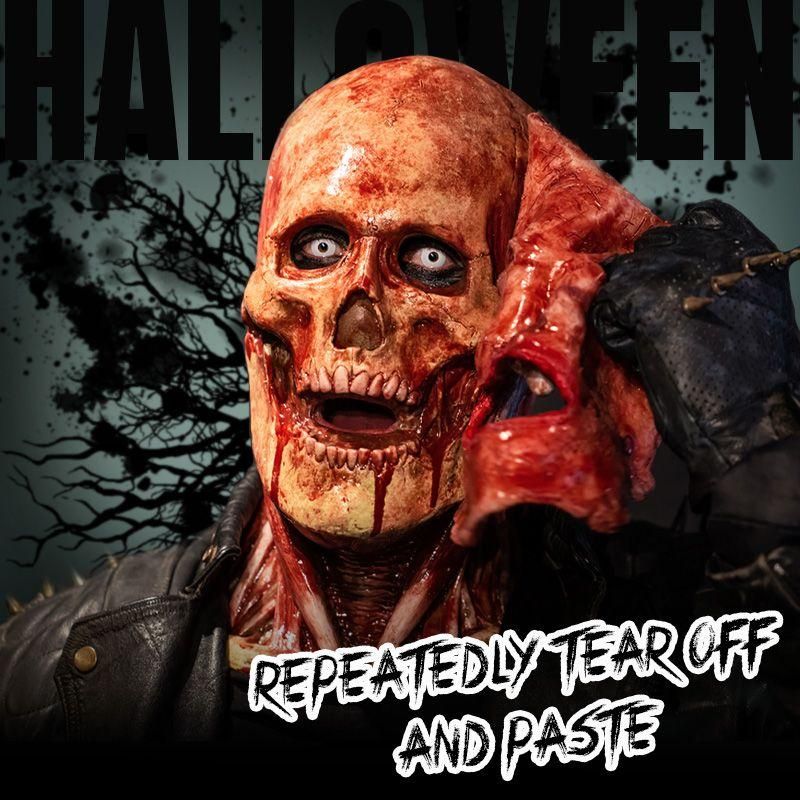 Ilikeshopping Halloween Double-Layer Bloody Horror Mask