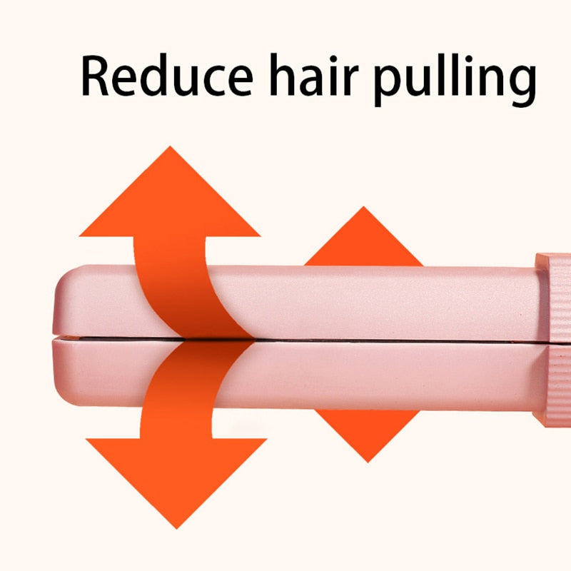 Ilikeshopping Blush Wireless Ceramic Mini Straightener