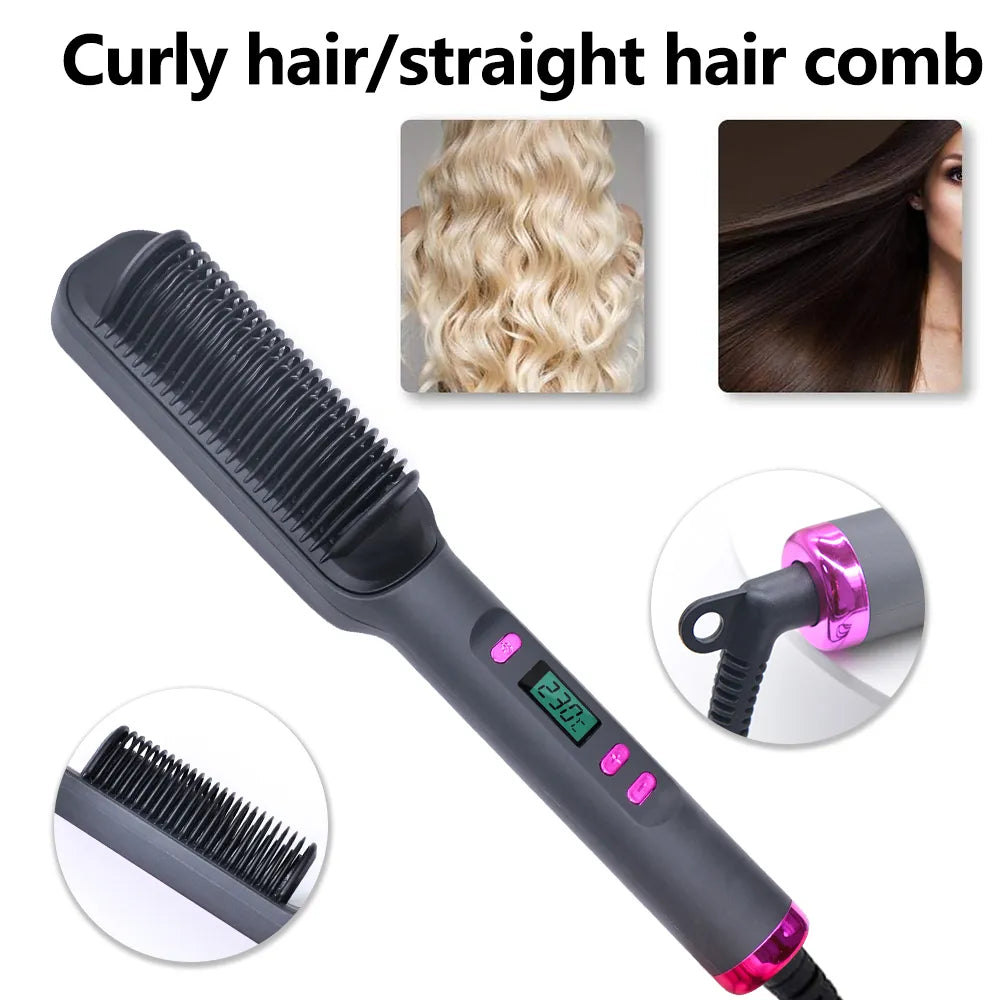 Ilikeshopping Ionic Silky Straightening Comb