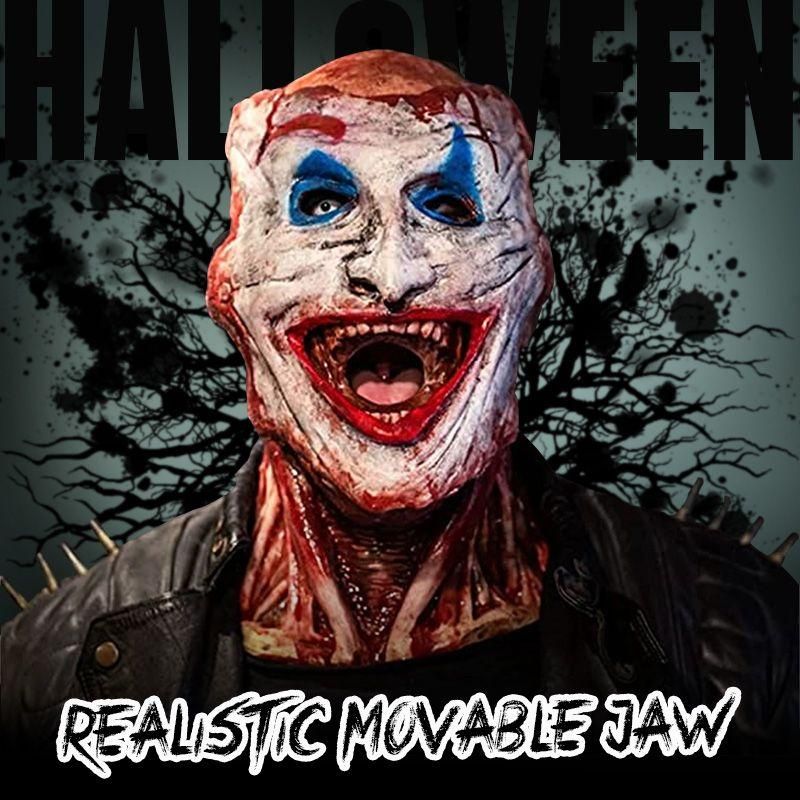 Ilikeshopping Halloween Double-Layer Bloody Horror Mask
