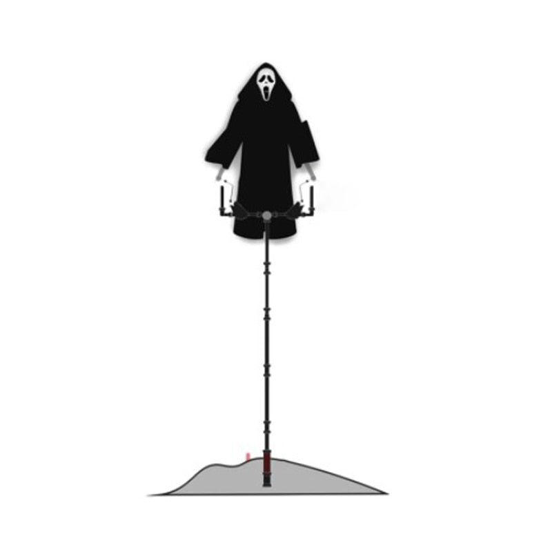 Ilikeshopping Halloween Ghostface Scarecrow